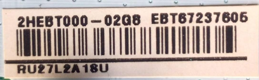 MAIN PARA TV LG / NUMERO DE PARTE EBT67237605 / EAX69581205(1.0) / 2HEBT000-02G8  / PANEL NC550TQG-VCKH3 / DISPLAY ST5461D13-7 VER.2.1 / MODELO 55UQ8000AUB.BUSCLKR	 - Imagen 3
